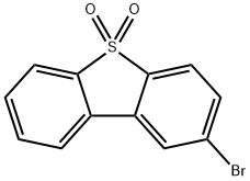2-Bromodibenzothiophene sulfone Struktur
