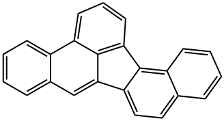 NAPHTHO[1,2-B]FLUORANTHENE, 5385-22-8, 结构式