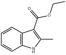 2-甲基吲哚-3-羧酸乙酯, 53855-47-3, 结构式