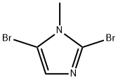 2,5-DIBROMO-1-METHYL-1H-IMIDAZOLE Structure