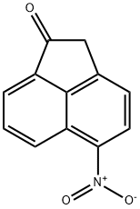 1-Acenaphthenone, 5-nitro- Struktur
