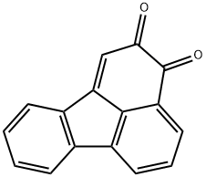 FLUORANTHENE-2,3-QUINONE Structure