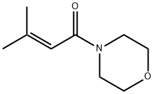 4-(3-Methyl-1-oxo-2-butenyl)morpholine Struktur