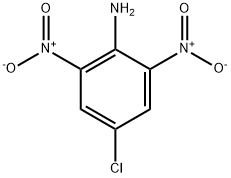 4-クロロ-2,6-ジニトロアニリン 化学構造式