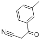 3-メチルベンゾイルアセトニトリル 化学構造式