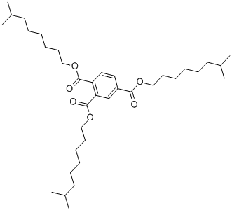 TRIISONONYL TRIMELLITATE Structure