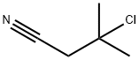 3-Chloro-3-methylbutyronitrile Structure