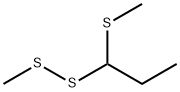 Methyl[1-(methylthio)propyl] persulfide Struktur