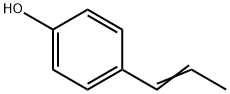 (Z)-4-PROPENYLPHENOL Struktur