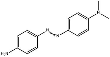 N,N-二甲基-4,4-偶氮二苯胺,539-17-3,结构式