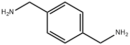1,4-苯二甲胺, 539-48-0, 结构式