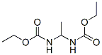 N,N'-エチリデンビス(カルバミド酸エチル) 化学構造式