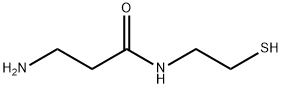3-Amino-N-(2-mercaptoethyl)propionamide Structure