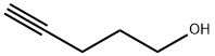 4-ペンチン-1-オール 化学構造式