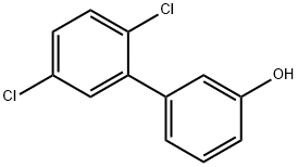 3-HYDROXY-2',5'-DICHLOROBIPHENYL Structure