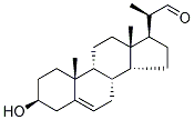 (3β,20S)-20-Formyl-3-hydroxy-5-pregnene 结构式