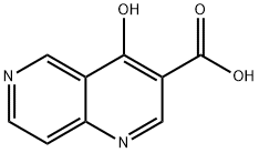 4-hydroxy[1,6]naphthyridine-3-carboxylic acid,5391-50-4,结构式