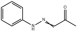 1-(2-フェニルヒドラゾノ)アセトン 化学構造式