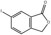 6-ヨード-3H-イソベンゾフラン-1-オン 化学構造式