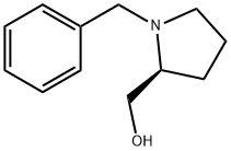 N-ベンジル-L-プロリノール 化学構造式