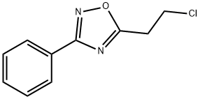 1,2,4-OXADIAZOLE, 5-(2-CHLOROETHYL)-3-PHENYL Struktur