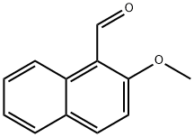 2-甲氧基-1-萘醛,5392-12-1,结构式