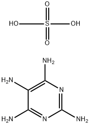 2,4,5,6-四氨基嘧啶硫酸盐,5392-28-9,结构式