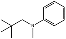 N-(2,2-Dimethylpropyl)-N-methylaniline Struktur