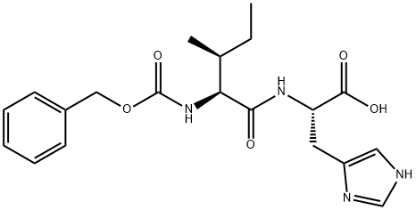 Z-ILE-HIS-OH 结构式