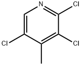 2,3,5-Trichloro-4-Methylpyridine Struktur