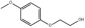 2-(4-甲氧基苯氧基)-1-乙醇, 5394-57-0, 结构式