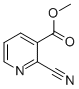 METHYL 3-CYANOPYRIDINE-2-CARBOXYLATE 化学構造式