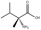(R)-Α-メチルバリン 化学構造式