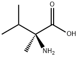 (S)-Α-メチルバリン 化学構造式