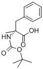 α-メチル-N-(tert-ブトキシカルボニル)フェニルアラニン 化学構造式