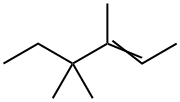 3,4,4-Trimethyl-2-hexene Struktur