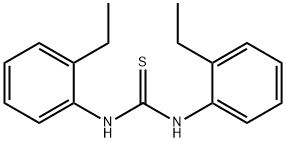 1,3-[bis(2-ethylphenyl)]thiourea  Struktur