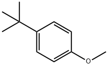 4-叔丁基茴香醚, 5396-38-3, 结构式