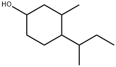 4-butan-2-yl-3-methyl-cyclohexan-1-ol Struktur