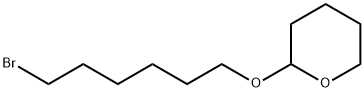 2-[(6-ブロモヘキシル)オキシ]テトラヒドロ-2H-ピラン 化学構造式