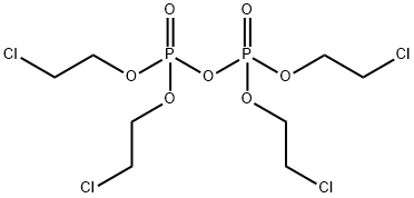1-[bis(2-chloroethoxy)phosphoryloxy-(2-chloroethoxy)phosphoryl]oxy-2-c hloro-ethane Structure
