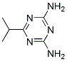 6-イソプロピル-1,3,5-トリアジン-2,4-ジアミン 化学構造式