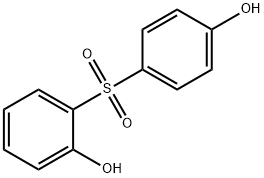 2,4’-二羟基二苯砜,5397-34-2,结构式