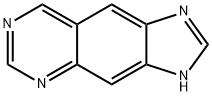 1H-Imidazo[4,5-g]quinazoline(9CI) 结构式