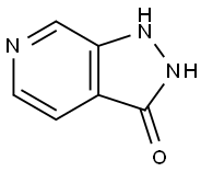 1H-吡唑并[3,4-C]吡啶-3(2H)-酮 结构式