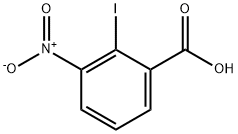 2-碘-3-硝基苯甲酸, 5398-69-6, 结构式