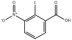 2-iodo-3-nitro-benzoic acid Structure