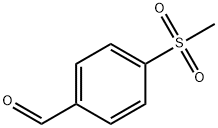 对甲砜基苯甲醛,5398-77-6,结构式