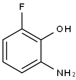 6-フルオロ-2-アミノフェノール 化学構造式