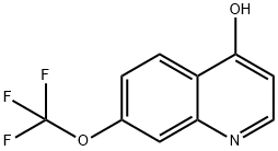 4-HYDROXY-7-TRIFLUOROMETHOXYQUINOLINE Structure